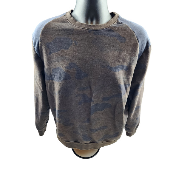 3.1 Phillip Lim Sweatshirt Mens Medium Camo Military Urban Streetwear Pullover - Picture 7 of 9